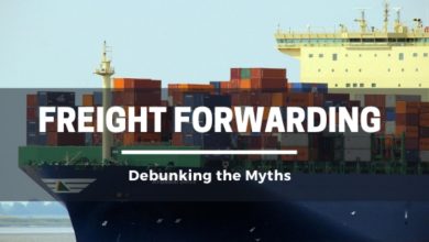 Freight Forwarding Debunking The Myths Banner